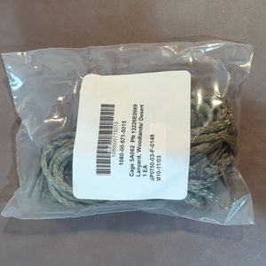 2 Camo Net Screening System Lanyard Clothes Hanger Woodlands Desert USGI